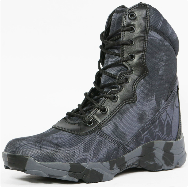 Outdoor sports boots, waterproof, anti-slip, wear-resistant camouflage boots, tactical boots, combat special desert boots, men's Gaobang mountaineering boots Specification image