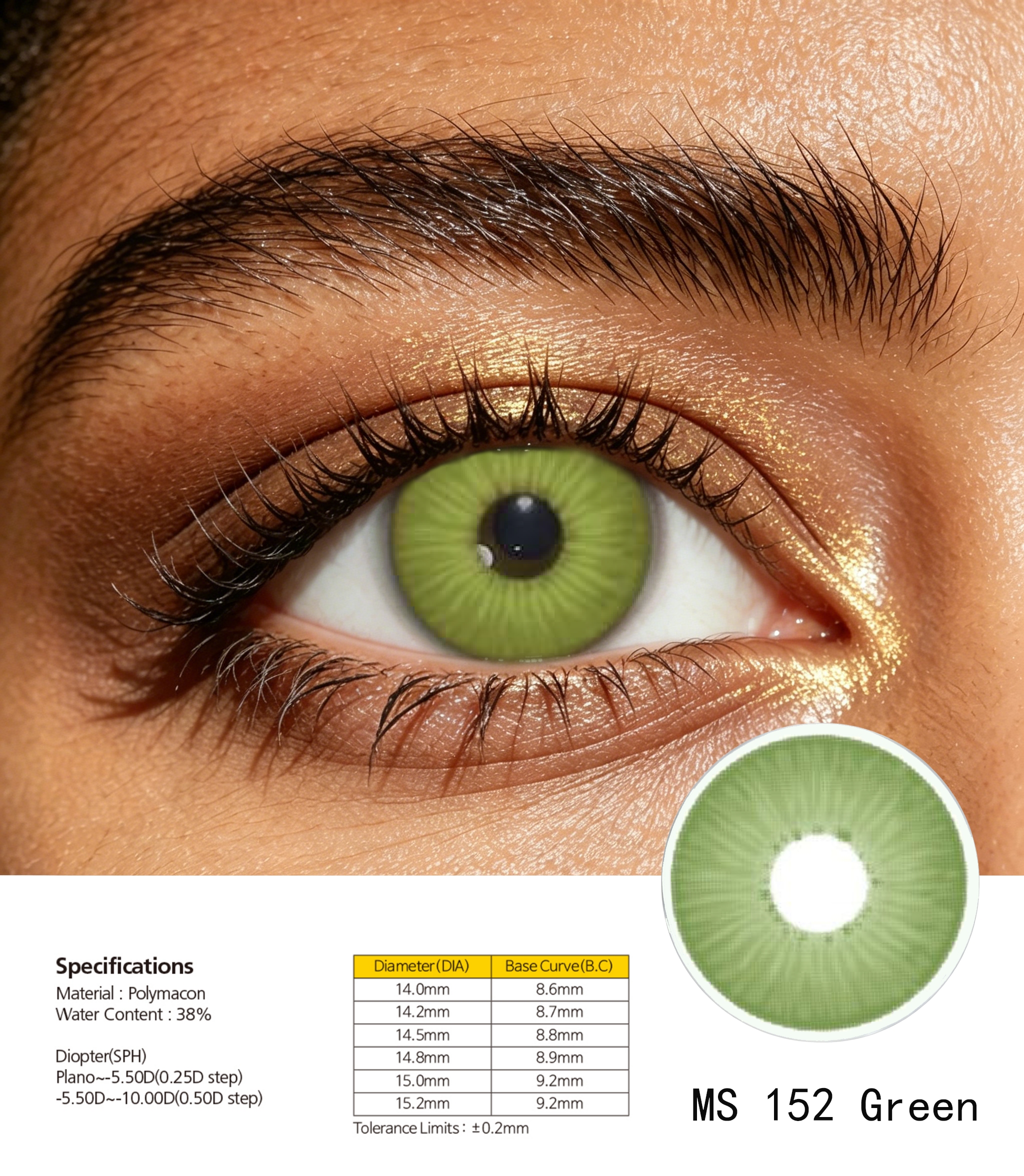 Colored contact lenses, colored contact lenses, eye care, contact lenses, colored contact lenses, corneas details Picture