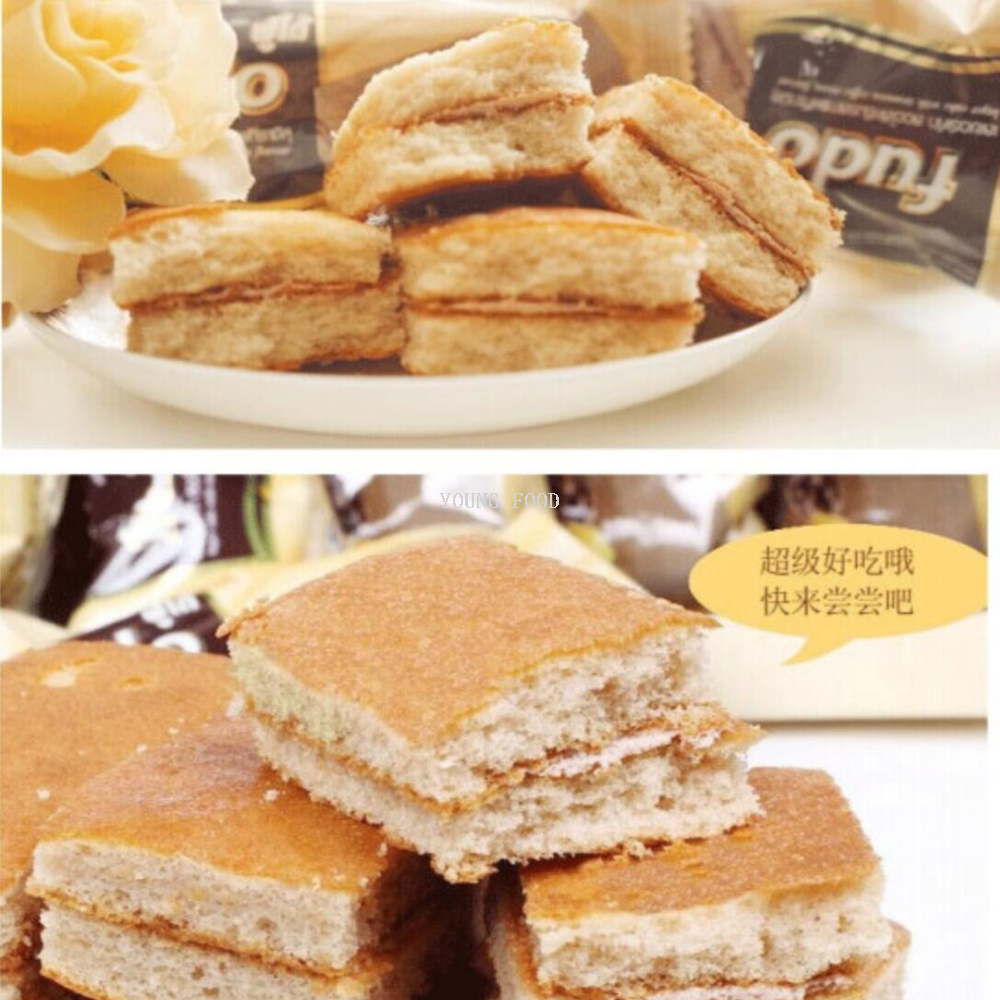 Free shipping! Malaysian imported Fudo cake 108g, a classic childhood nostalgic breakfast and tea snack Application Scenario