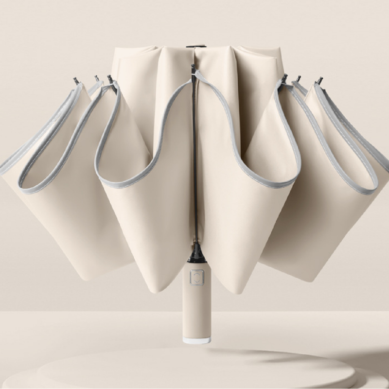 Hengdun [Reverse Non-Wet Car] Fully automatic reverse folding umbrella, double-layer fabric, waterproof and sun-proof, 10-bone reinforced umbrella, portable car umbrella for men and women, factory stock available, wholesale and customization supported
