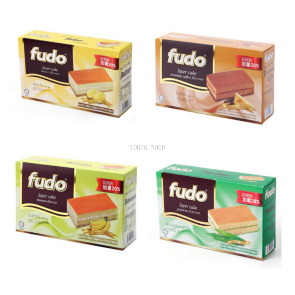 Free shipping! Malaysian imported Fudo cake 108g, a classic childhood nostalgic breakfast and tea snack Specification image