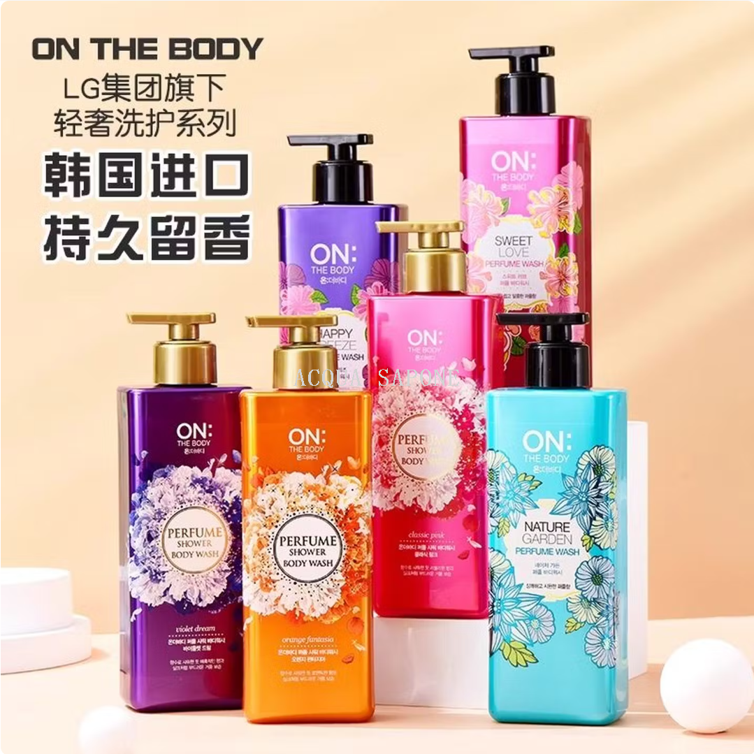 Free shipping! Korean imported Ambodi perfume Body Wash 500ml, a fragrant bath cleanser that leaves a smooth and moisturizing scent