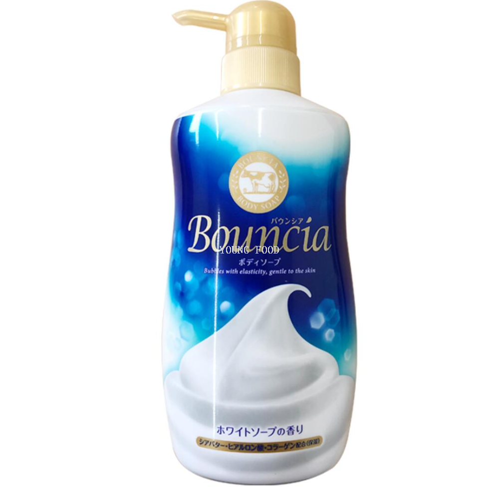 Free shipping! Japanese imported tallow alkali body wash 480g, with a delicate rose fragrance, gently cleanses and is not slippery details Picture