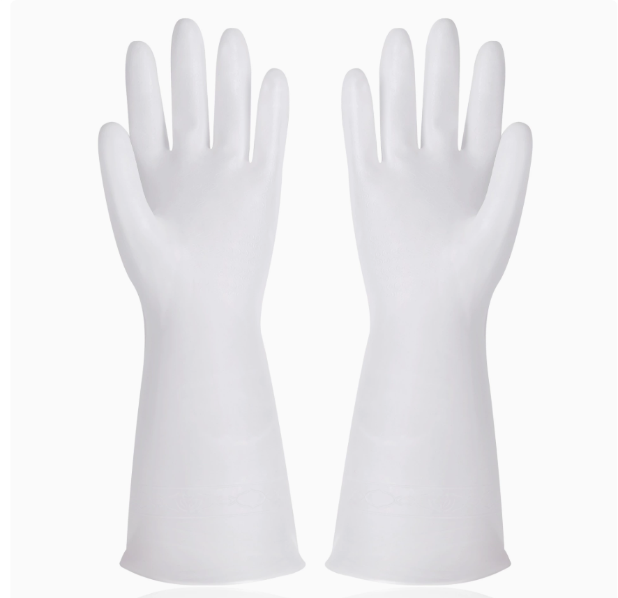 Dishwashing gloves for women, durable household kitchen, thickened latex cleaning wonder, rubber leather waterproof for household laundry Specification image