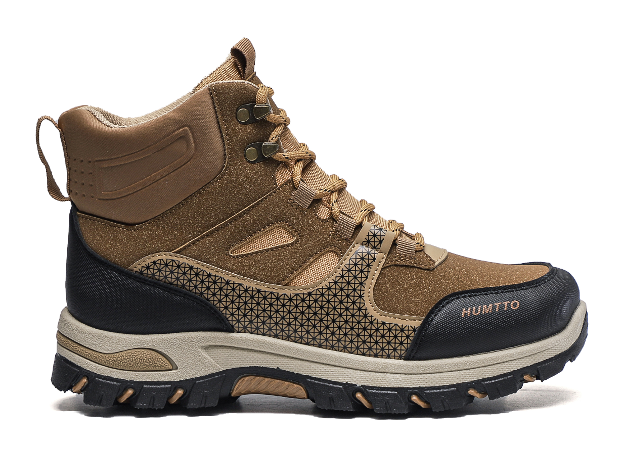 HUMTTO outdoor hiking boots - Professional anti-slip and wear-resistant hiking shoes details Picture