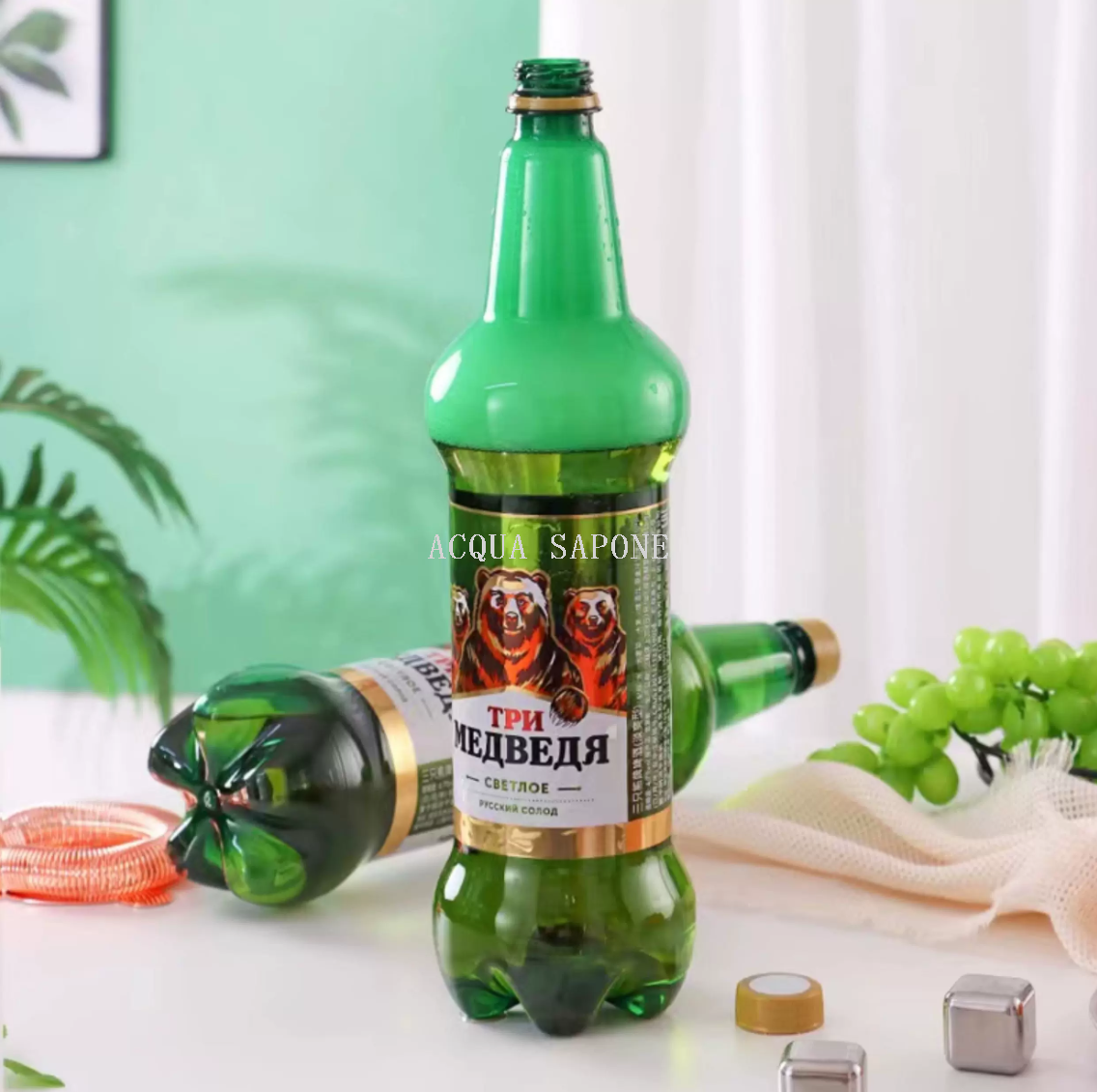 鏟子開瓶器/铝扣/喜力啤酒白底实物图