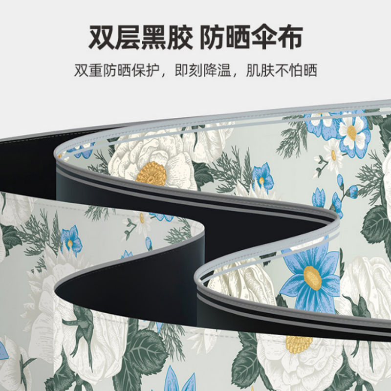 雨伞/遇水变色伞/一次性雨伞/透明雨伞/24骨全自动折叠雨伞产品图