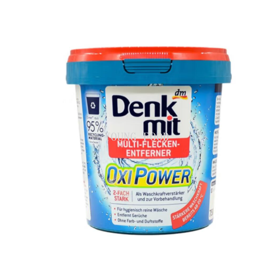 Free shipping! German imported Denkmit Denkmit colored stain-removing laundry powder, Bright New Type 750g Specification image