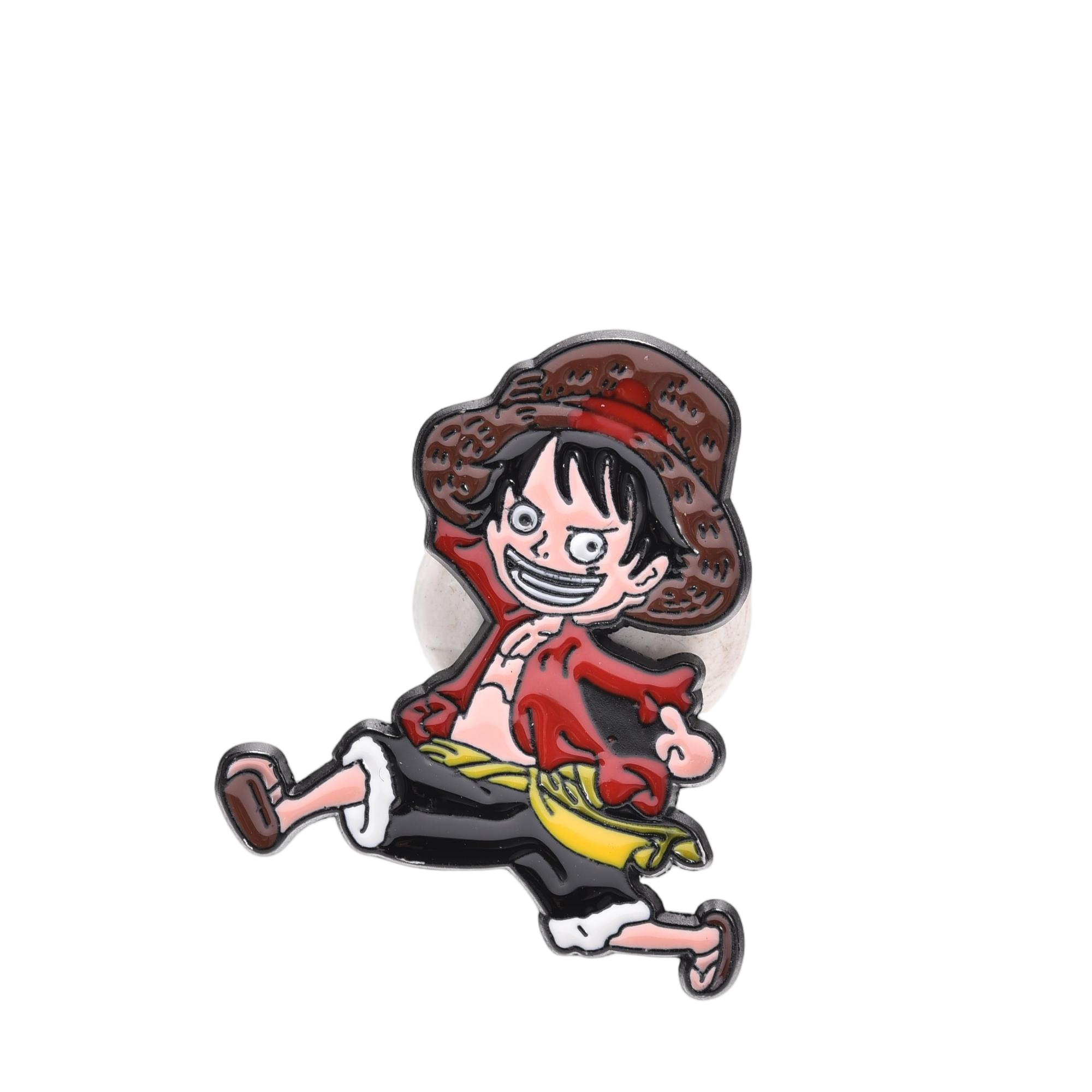 mobile sticker: One Piece Straw Hat Boy Luffy's mobile sticker is a hot-selling item that can be customized details Picture