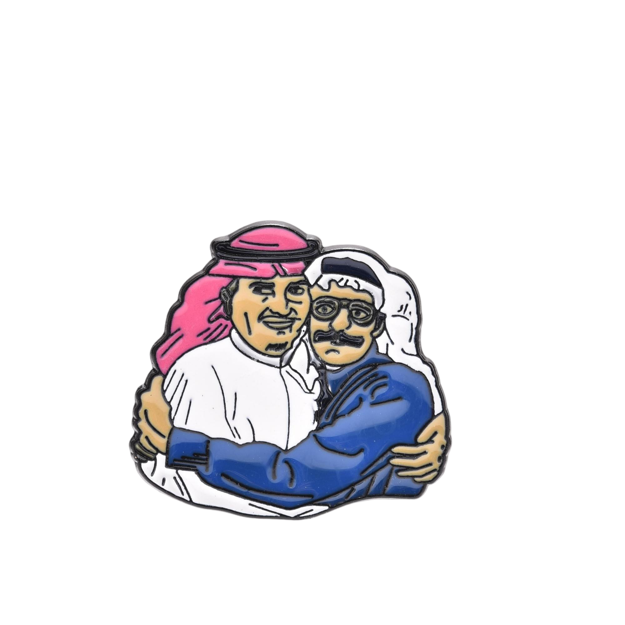 mobile sticker: A cartoon and funny Middle Eastern character bestseller. Customizable Application Scenario