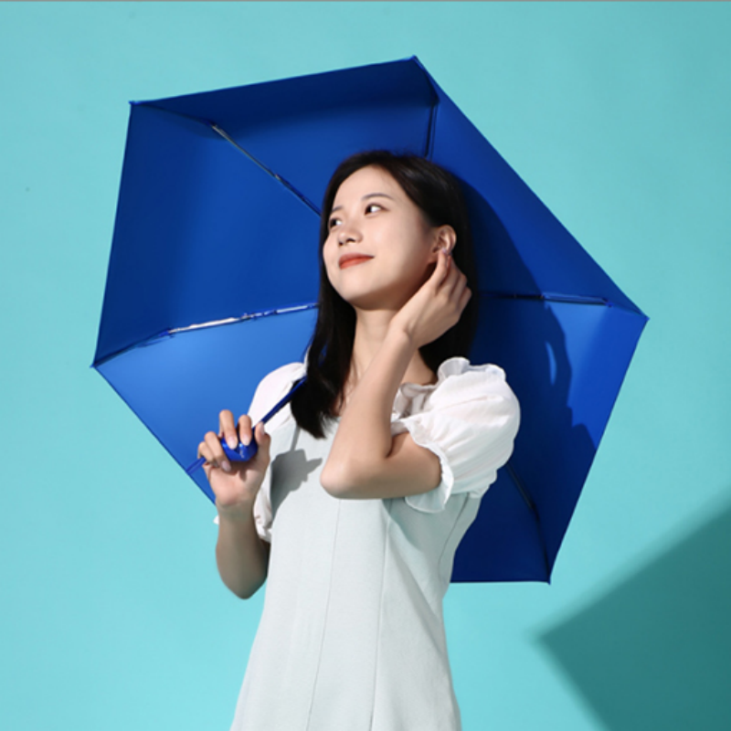 恒盾 超轻六骨胶囊伞 防晒防紫外线 UPF50+ 彩胶零透光晴雨两用便携折叠遮阳伞多色可选 女款小巧迷你口袋伞 支持批发详情6