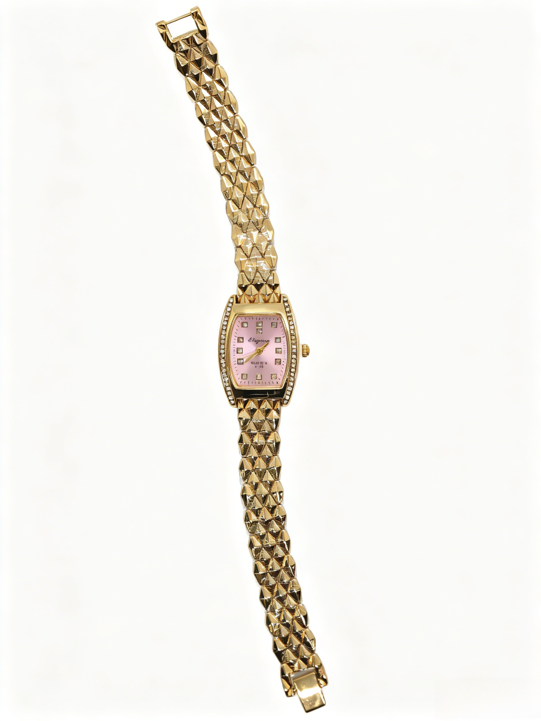 Zinc alloy diamond-encrusted gold and silver quartz watches from watch manufacturers are fashionable, trendy, classic designs, and are suitable for couple clothing accessories Application Scenario