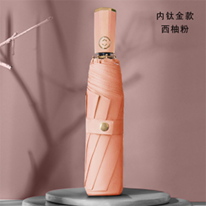 Hengdun Titanium Gold Sun Protection fully automatic umbrella, one-click opening and closing UV protection sunshade, ten-bone reinforced windproof folding umbrella, double-coated inside and outside portable all-weather umbrella, high-end commuting sun umbrella available for wholesale pic 10