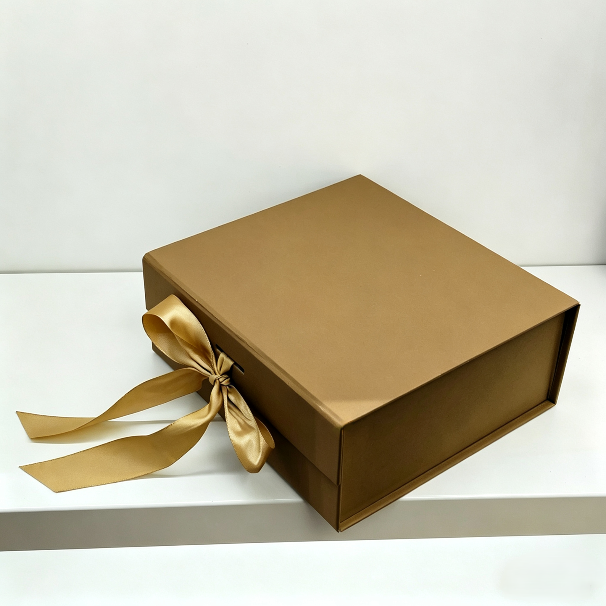 High-end ribbon foldable gift box with multiple colors to choose from, high-quality texture, direct sales from the original factory, customizable logo packaging, gift box, and souvenir packaging box Item Picture