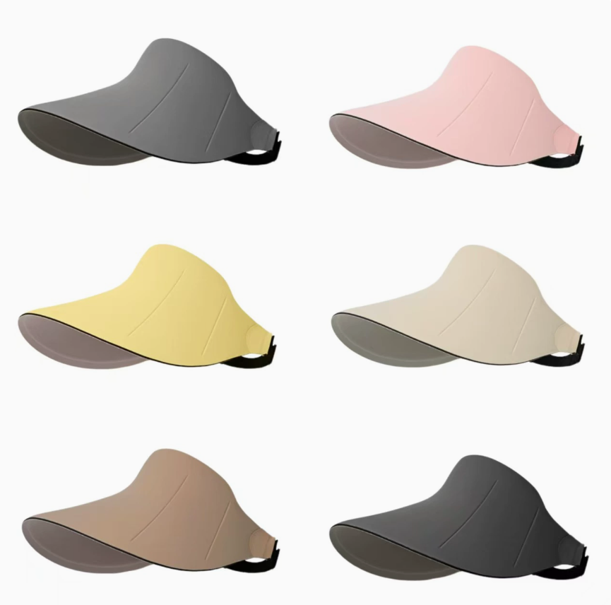 Invisible sun hat for ladies 2026, new UV-resistant sun hat, a huge and beautiful open-top sun hat for cycling Item Picture