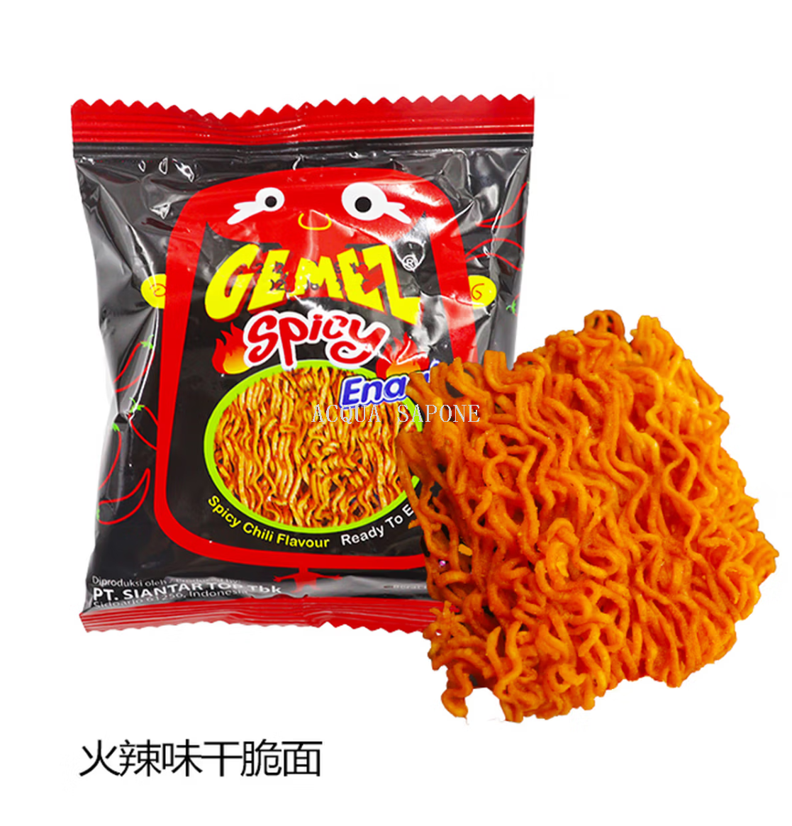 Free shipping! Indonesian Gemez Chicken Crispy Noodles 112g bag Spicy and Crispy Indonesian-style snack