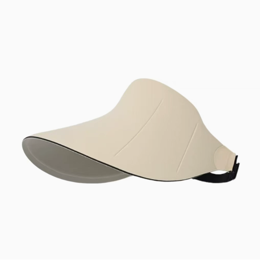 Invisible sun hat for ladies 2026, new UV-resistant sun hat, a huge and beautiful open-top sun hat for cycling Specification image