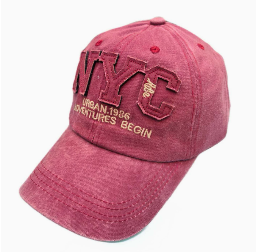 Retro letter-patch hats for men and women, baseball caps with curved brims, European and American style, personalized outdoor sports and casual baseball caps, a trend details Picture