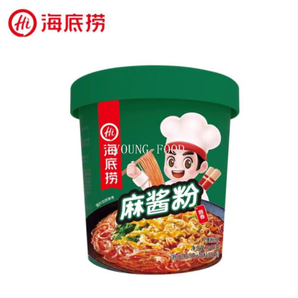 Free shipping! Haidilao sesame paste Powder 140g, Spicy and Sour Noodles, breakfast, late-night snack, fast food, instant noodles, hot water instant noodles Item Picture