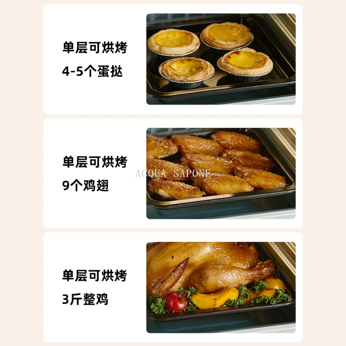 Free shipping! Japanese positive and negative zero electric oven, multi-functional air fryer, household small air oven for baking CKT-K010 Application Scenario