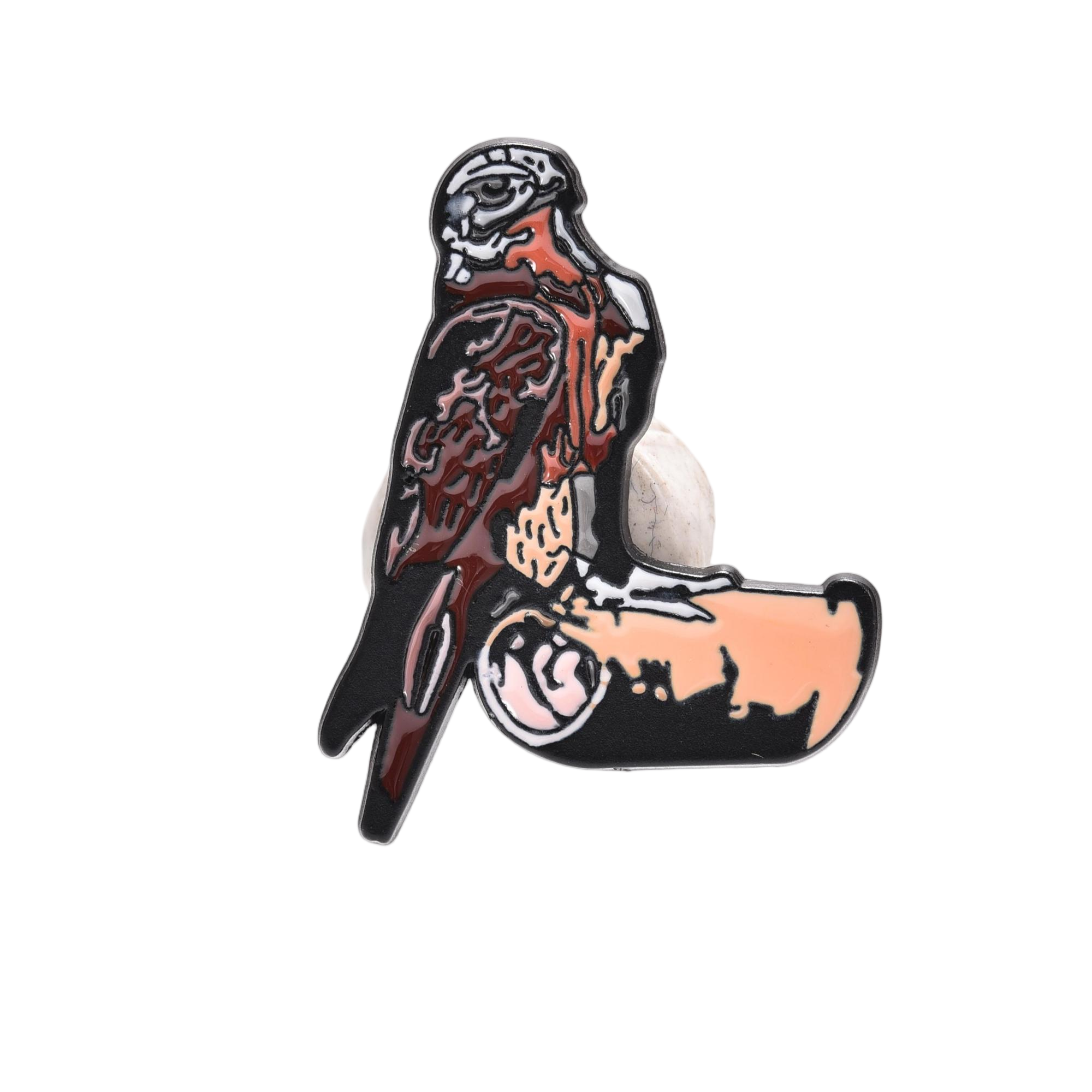 The mobile sticker, a best-selling color enamel bird-shaped mobile phone sticker, can be customized full figure