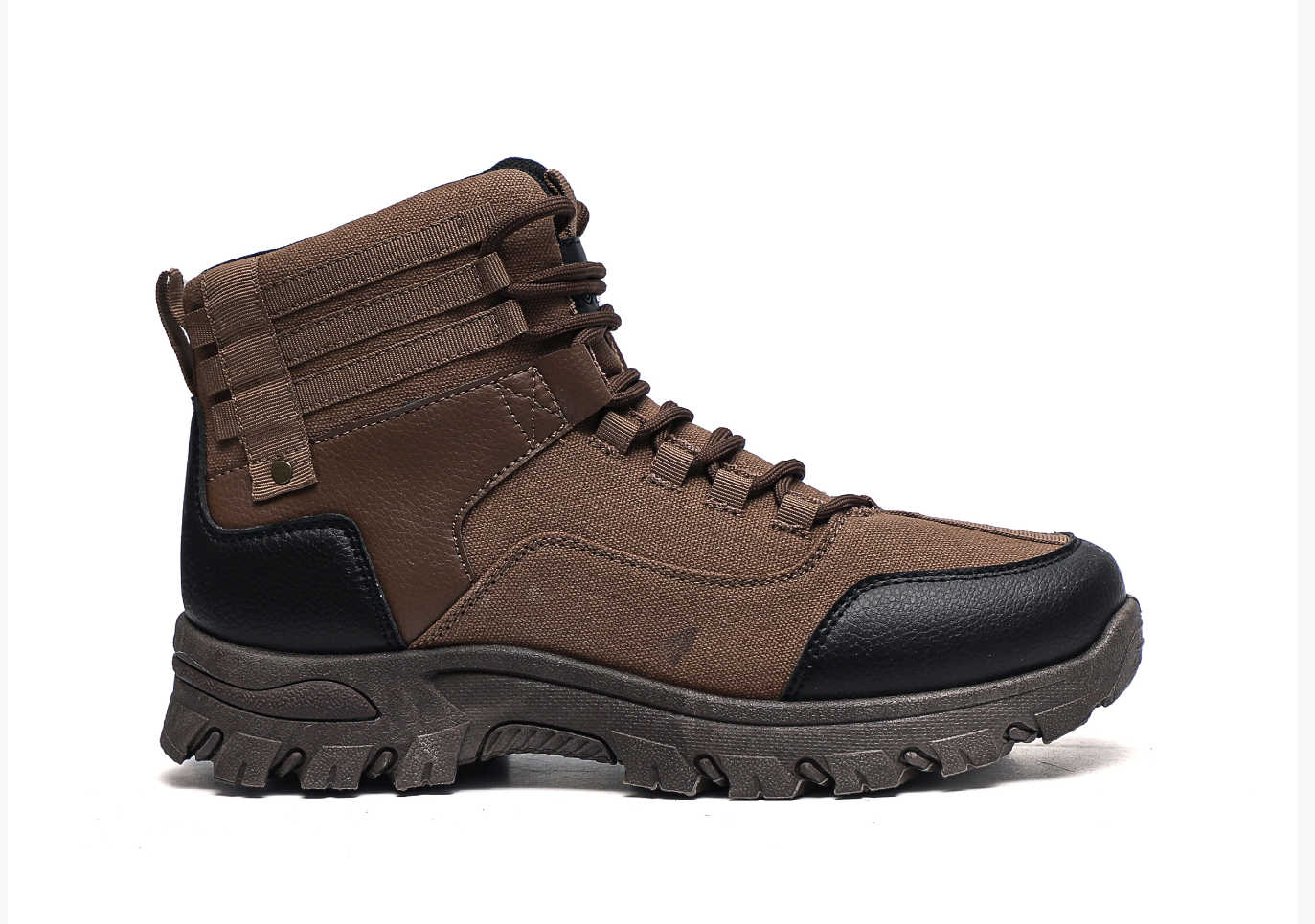 Summer outdoor men's hiking and mountaineering shoes, anti-slip and durable rain boots, men's breathable mountaineering shoes details Picture