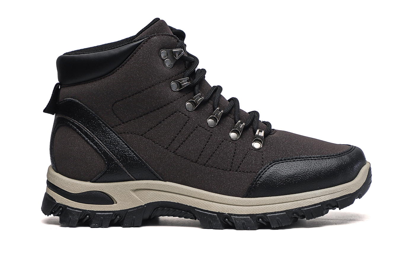 Summer outdoor men's hiking and mountaineering shoes, anti-slip breathable rain boots, men's professional mountaineering shoes details Picture