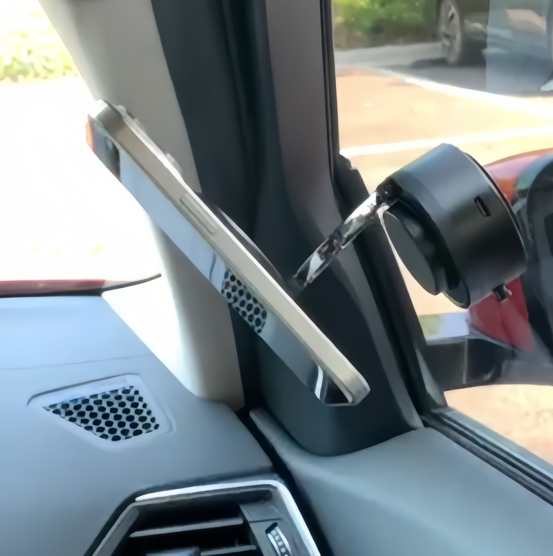 Magnetic electric vacuum mobile phone stand, car mobile phone stand, navigation stand, multi-functional folding portable stand pic 2