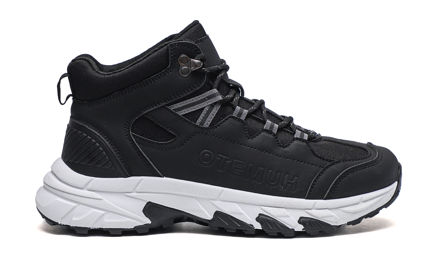 Hiking boots, men's hiking shoes, rain boots, outdoor men's hiking shoes full figure