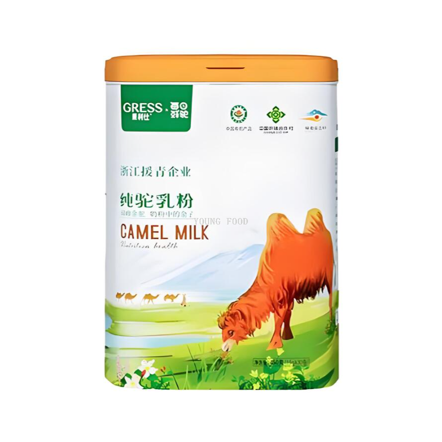 包邮！每日鲜驼纯驼乳粉全家桶450g 配料表简单只有有·机生鲜驼乳