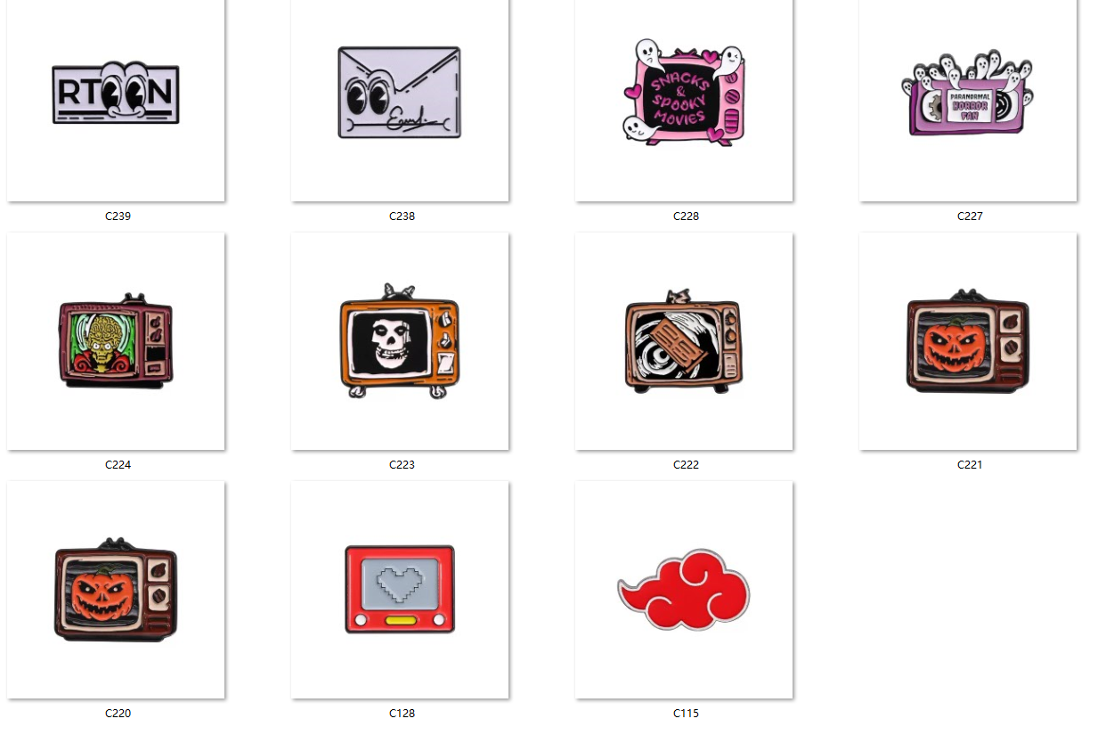The badge cartoon, funny and cute style bestseller brooch can be customized details Picture