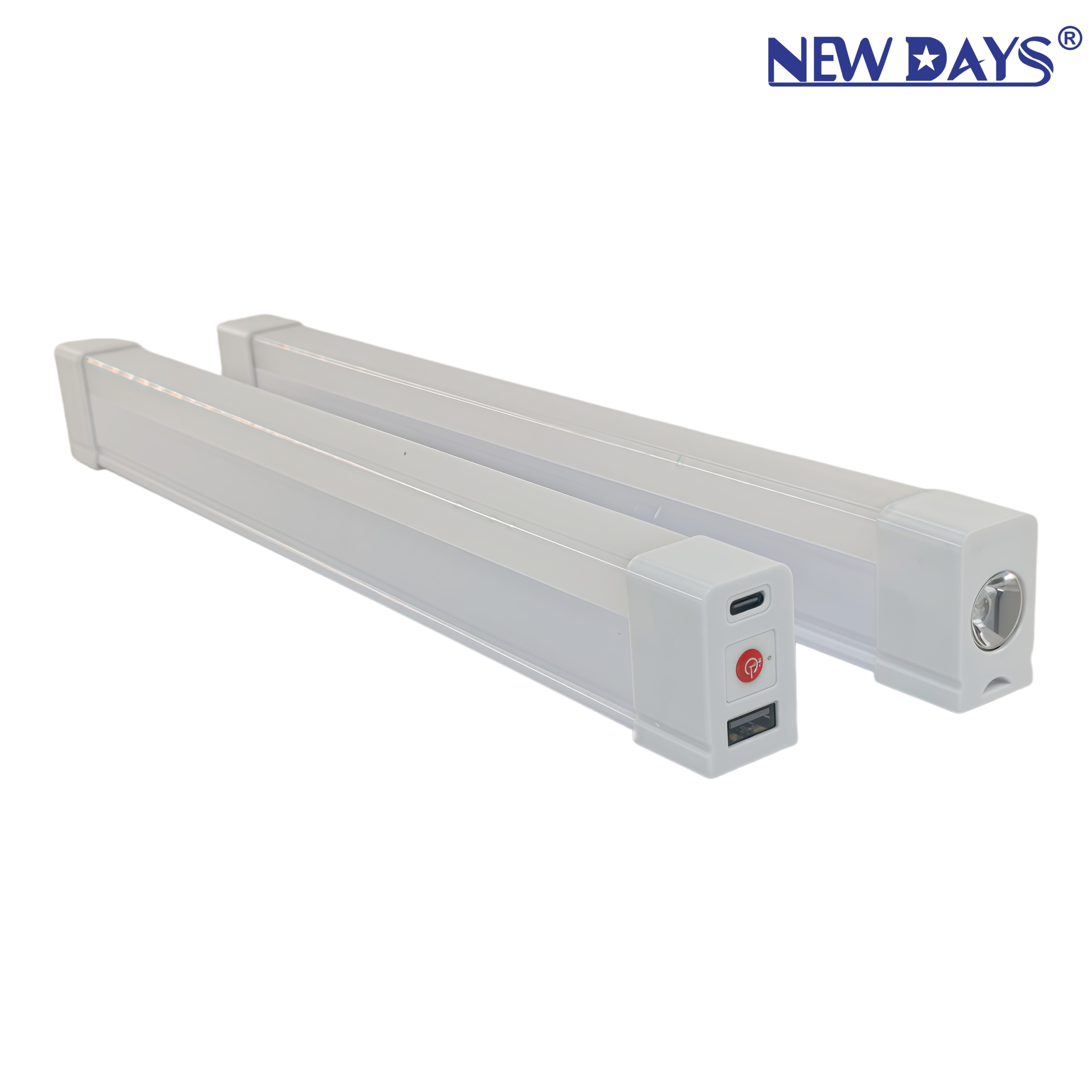 NEWDAYS marca transfronteriza nuevo tubo de led de larga duración, al aire libre portátil highlight light, luz de camping recargable multifuncional con luz de mano LED tube Item Picture
