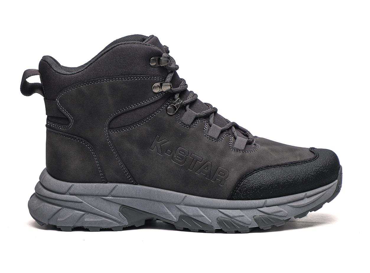 K-STAR black hiking boots, men's hiking shoes, outdoor rain boots, summer hiking shoes full figure