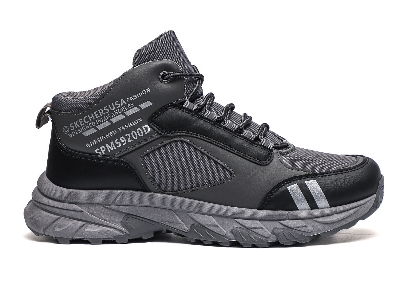 Outdoor hiking and mountaineering shoes, anti-slip and breathable rain boots for men details Picture