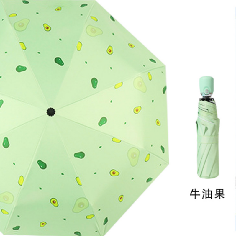 Hengdun fully automatic cartoon folding umbrella, one-click self-opening and closing, black rubber sun protection and UV protection, cute graffiti for students, portable commuting umbrella, weather-resistant umbrella, supports wholesale and custom logo pic 12