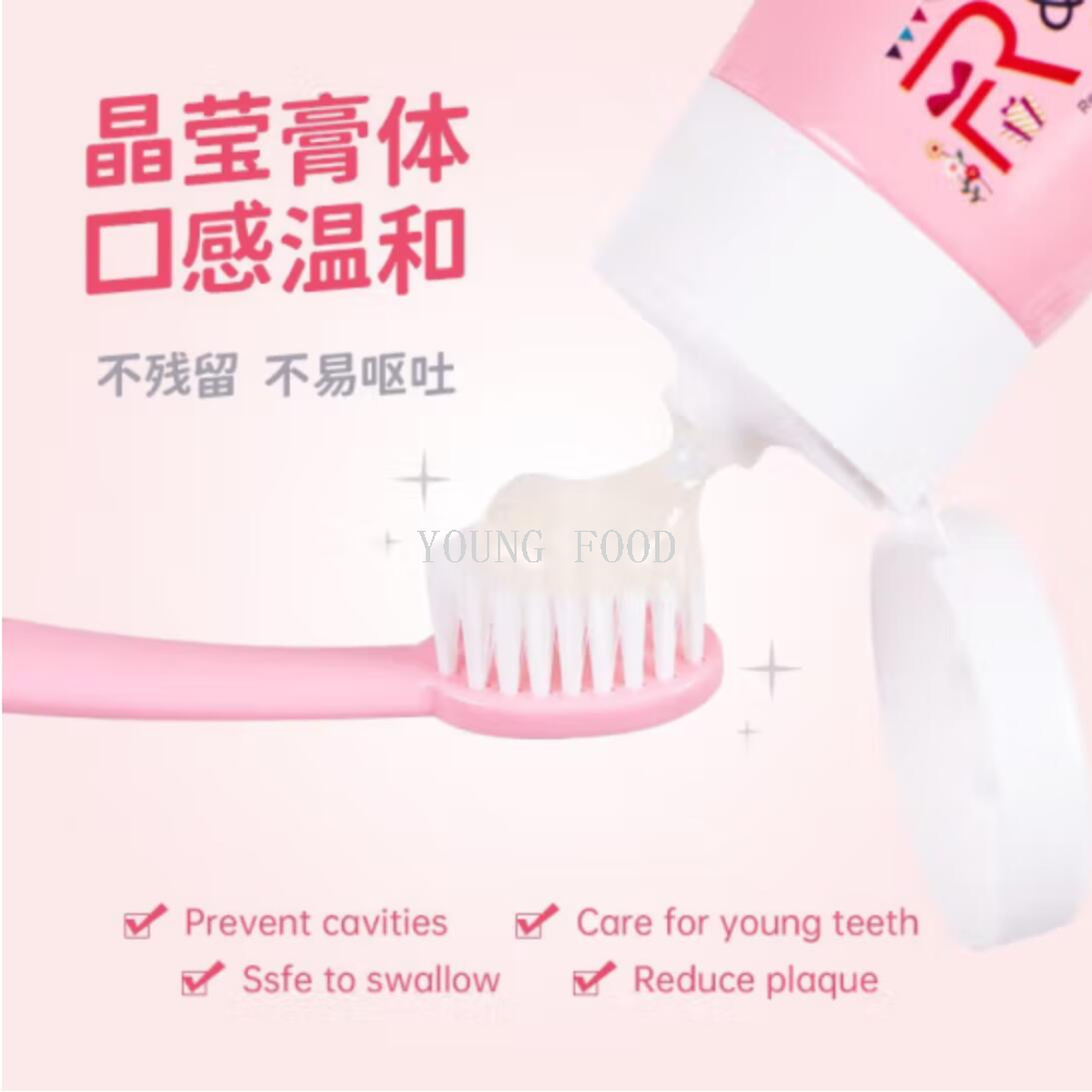 Free shipping! American imported R&O (Probiotics) RO children's toothpaste with orange flavor, 60g, refreshing and gum care a Item Picture