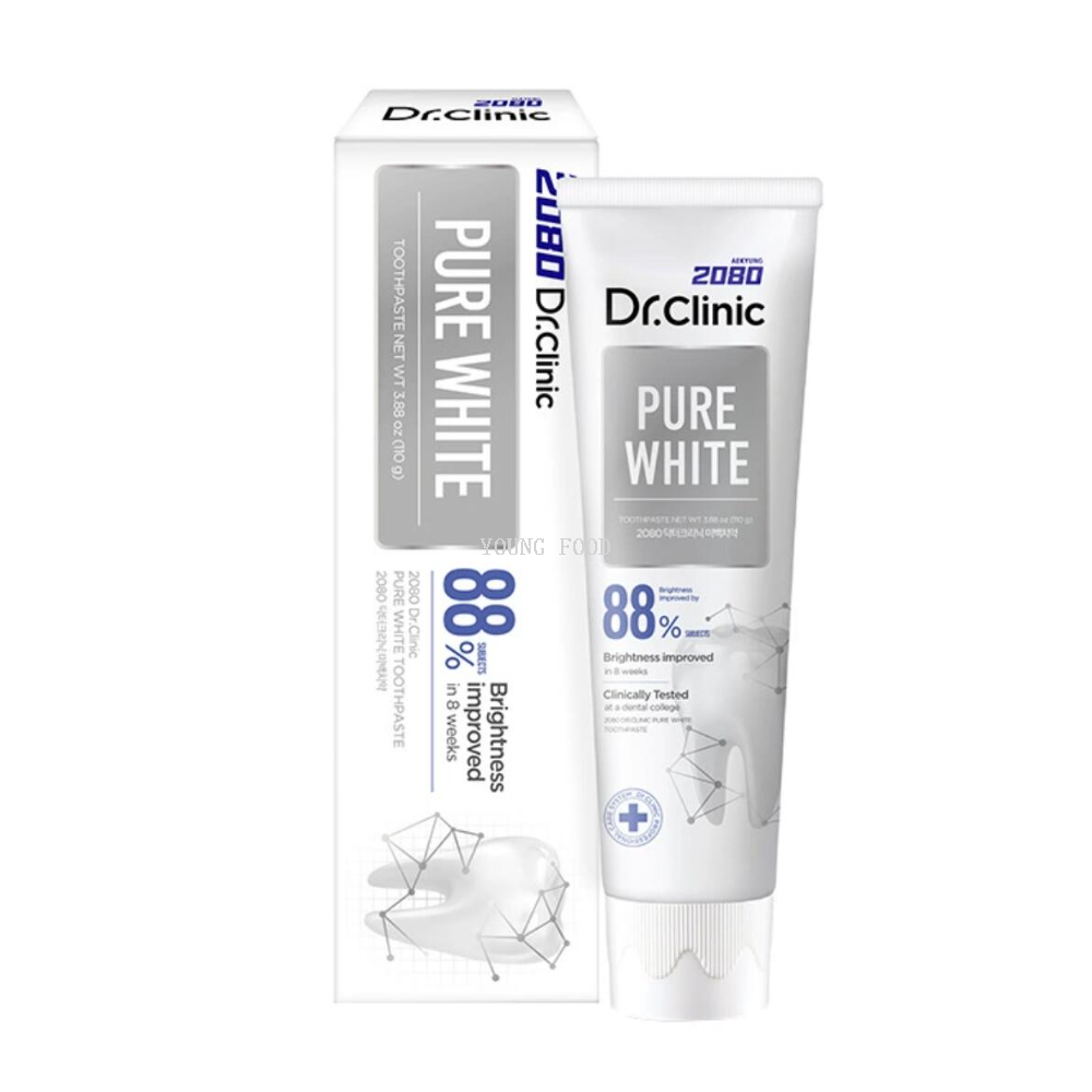 Free shipping! Aijing 2080 Tooth Doctor Whitening Toothpaste 110g, anti-cavity, tooth-protecting, stain-removing and anti-scaling, whitening Power details Picture