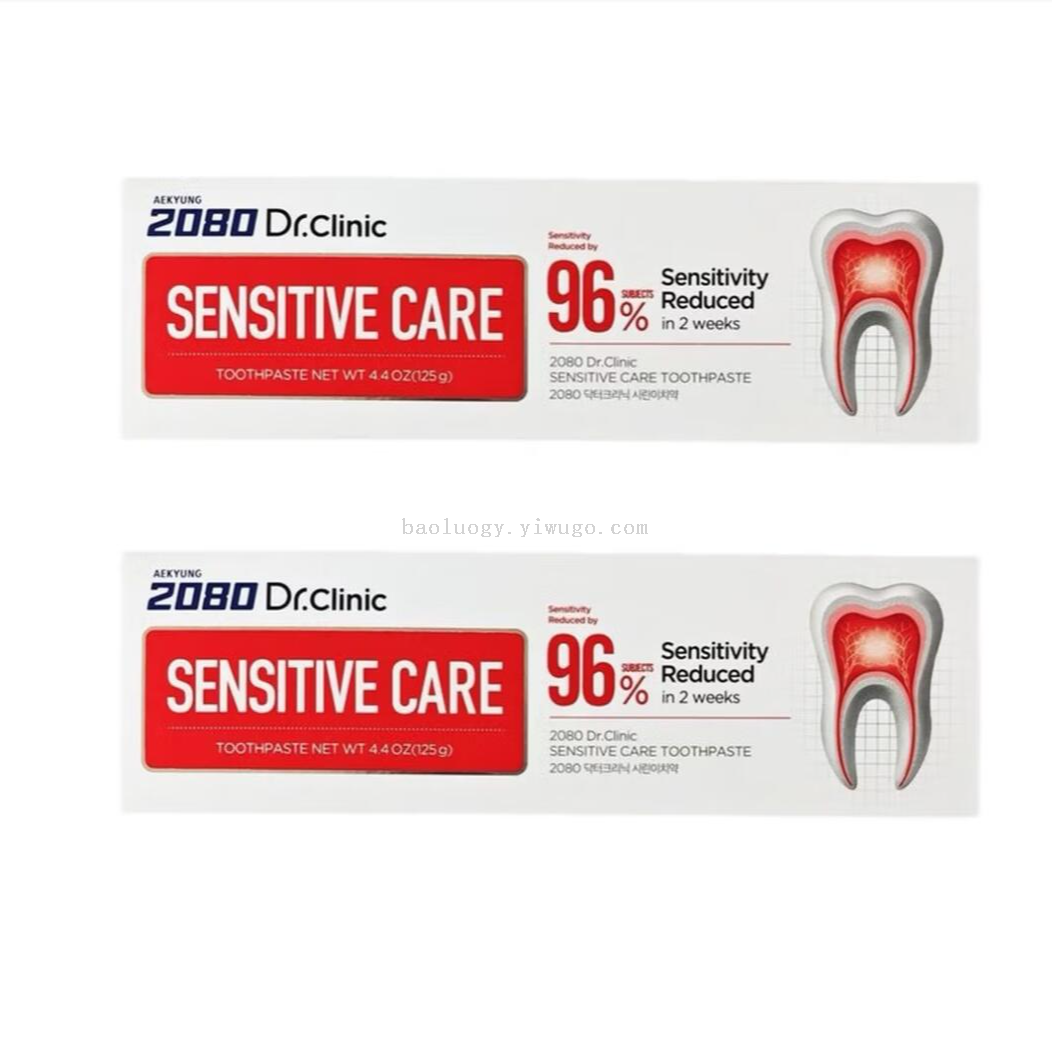 Free shipping! Aijing 2080 Tooth Doctor Anti-Sensitivity Toothpaste 125g is specially designed to protect teeth and freshen breath Application Scenario