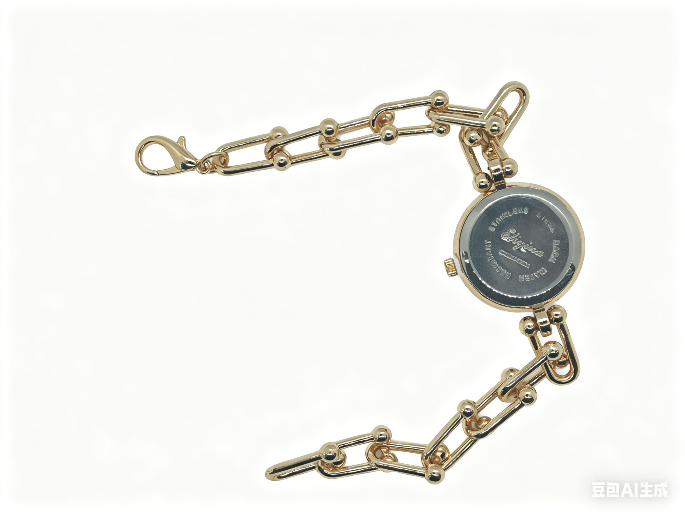 The quartz watch with a five-color round dial set with diamonds, gold and silver from the watch manufacturer features a fashionable and trendy classic design, as well as a couple's clothing accessory watch Application Scenario