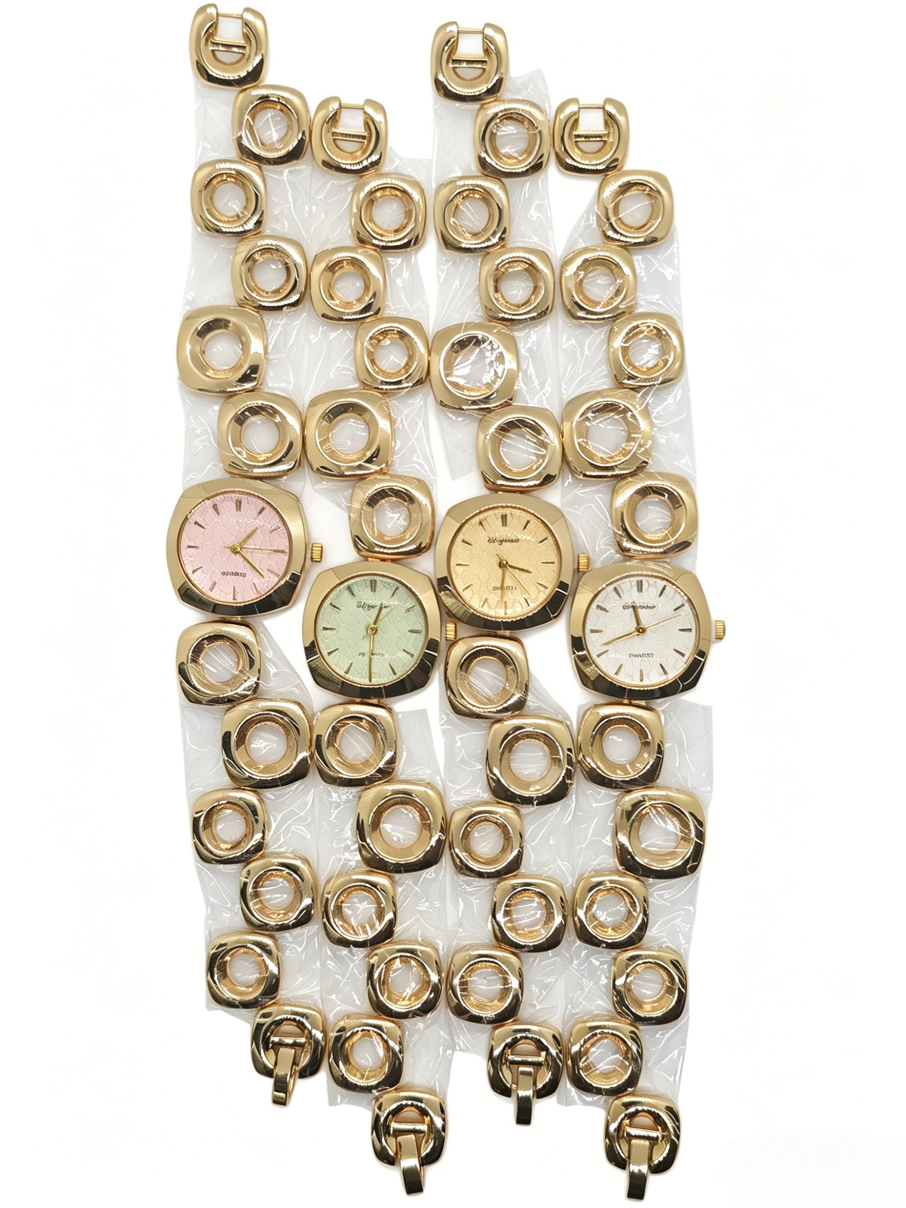 Creative quartz watch straps from watch manufacturers, fashionable and trendy, classic designs, couple clothing accessories watches full figure