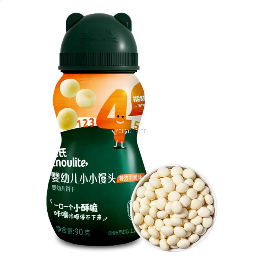 Free shipping! Yingshi Yige Steamed Buns for Infants and Toddlers, 90g small steamed buns, baby snacks, crispy, easy to dissolve, nutritious complementary food