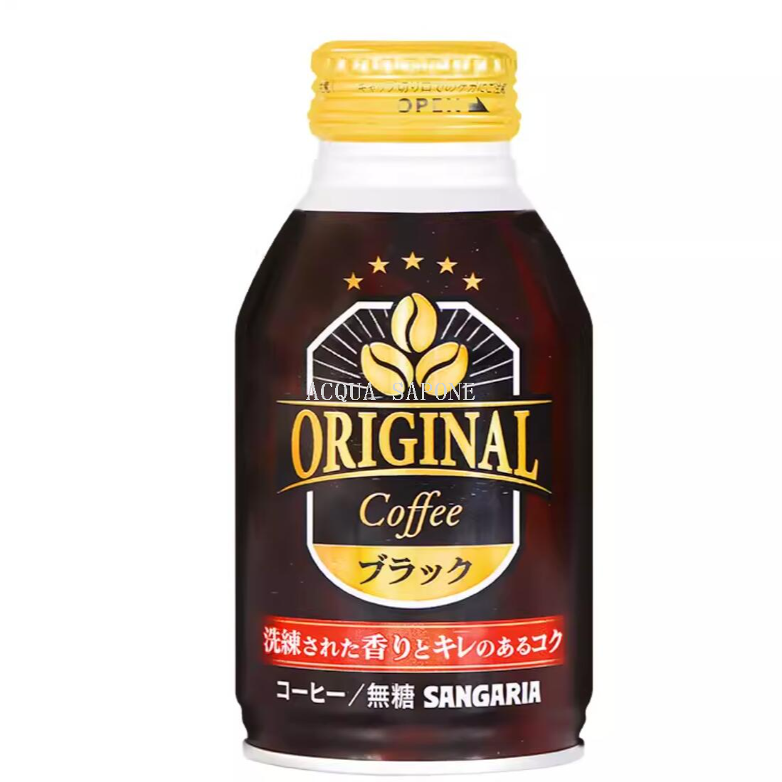 Free shipping! Japanese imported SANGARIA Crown Black Coffee drink 260g, rich, smooth, pure, classic and mellow Specification image