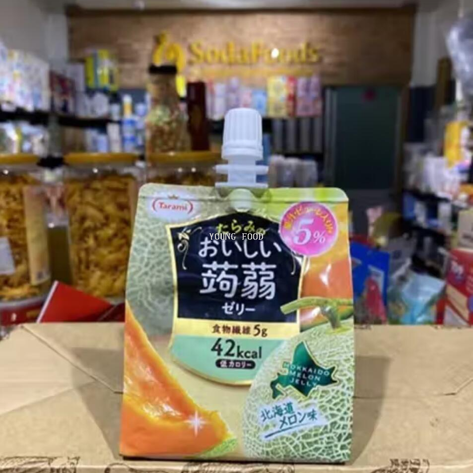 Free shipping! Tarami Konjac Fruit-flavored Sucking Jelly 150g, with a sweet, smooth and refreshing fruit-flavored taste, satisfying your cravings without any burden Application Scenario