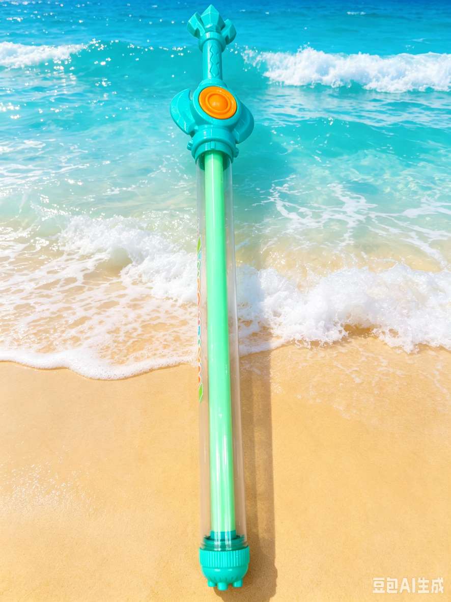 Children's sword water gun, pull-out large-capacity water spray gun, a perfect water fight tool for boys and girls, a beach water play toy details Picture