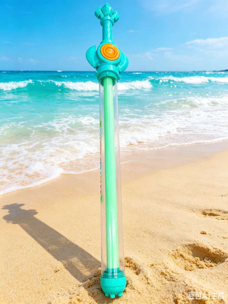 Children's sword water gun, pull-out large-capacity water spray gun, a perfect water fight tool for boys and girls, a beach water play toy Application Scenario