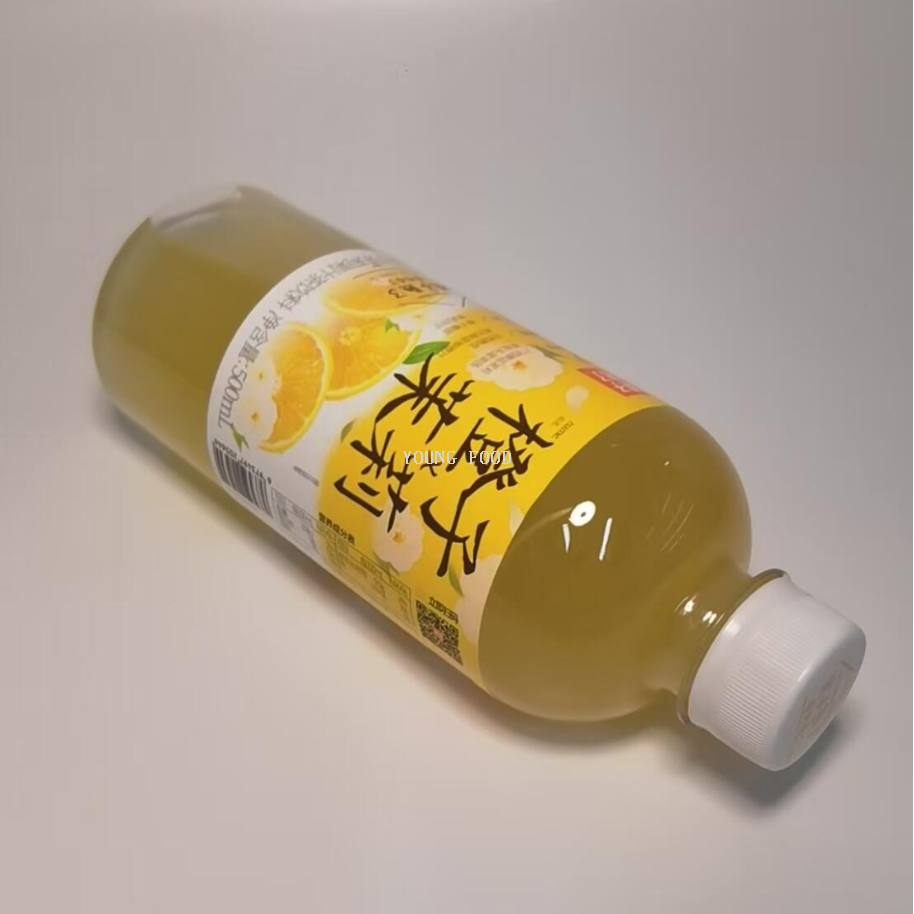 Free shipping! Fruit ripe orange jasmine juice tea drink 500ml Harrow Daily Snack Juice Specification image