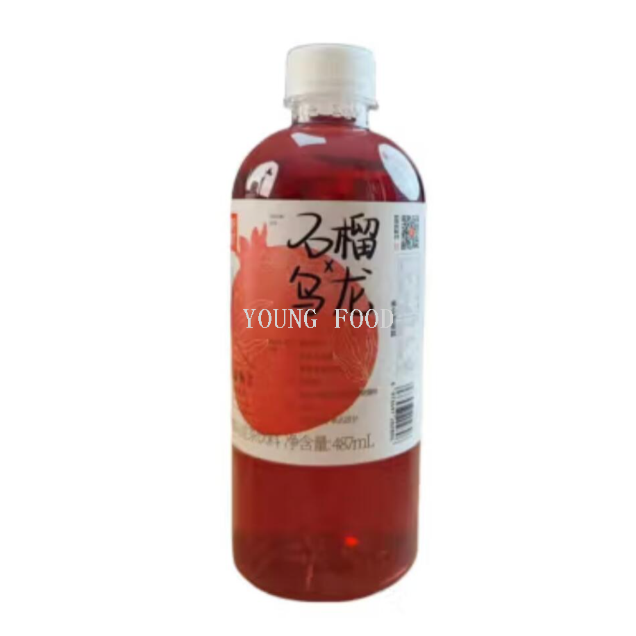 Free shipping! Fruit ripe Oolong tea beverage 487ml, snack fruit juice drink, fruit-flavored tea drink Item Picture