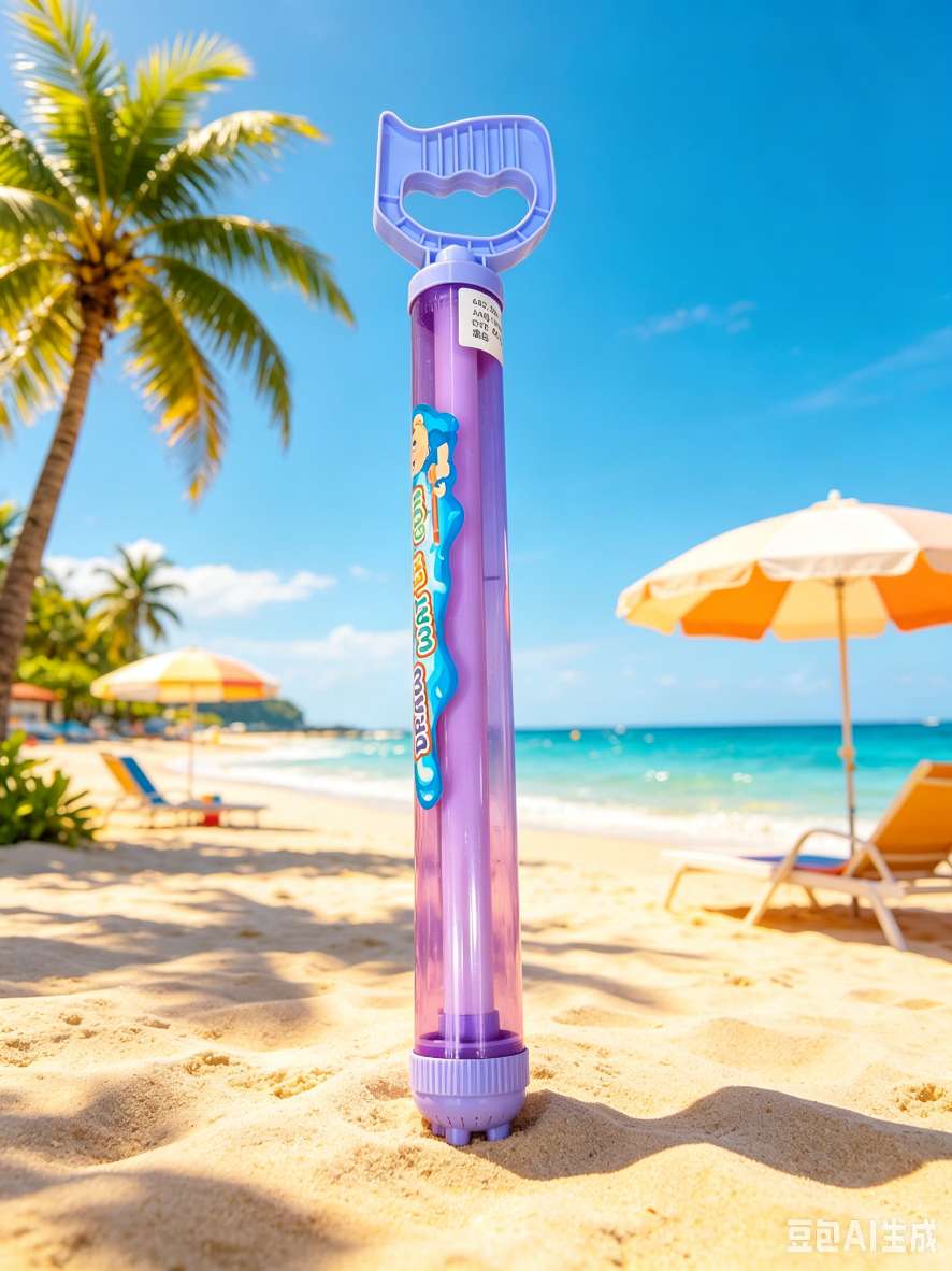 Pull-out water gun, children's toy, multi-nozzle water cannon, summer water fight magic tool, outdoor water play toy Application Scenario