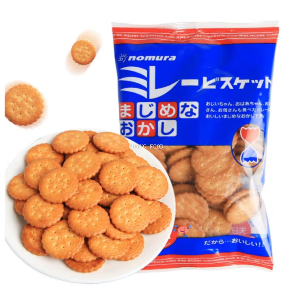 Free shipping! Nomura's 120g salty crackers are a delightful snack that is both salty and crispy, satisfying your craving with just one bite