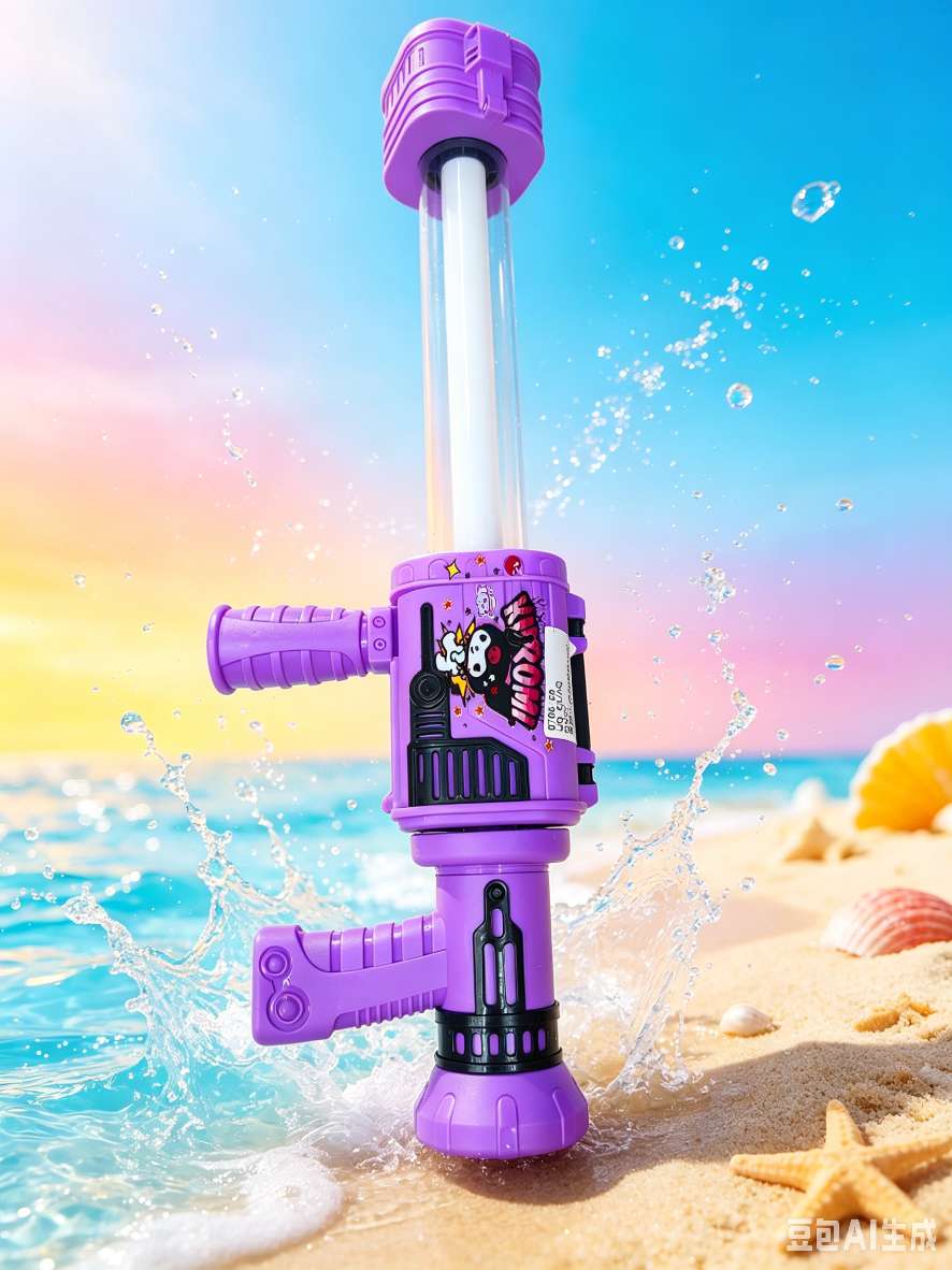 Summer water play ceiling: Kulomi Dual-handle Water Cannon, with both good looks and combat effectiveness on top